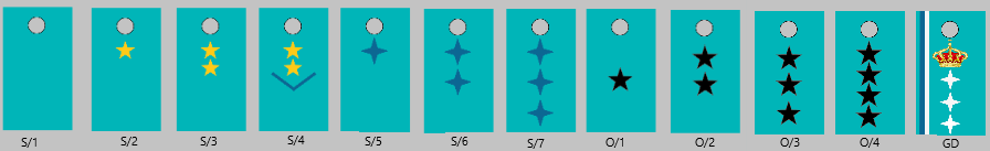 Ranks of the Niluxian Coast Guard